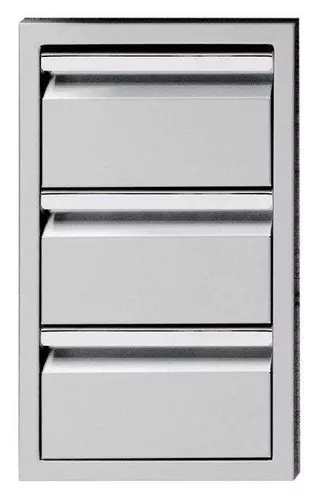 13/19-INCH TWIN EAGLES TRIPLE STORAGE DRAWERS