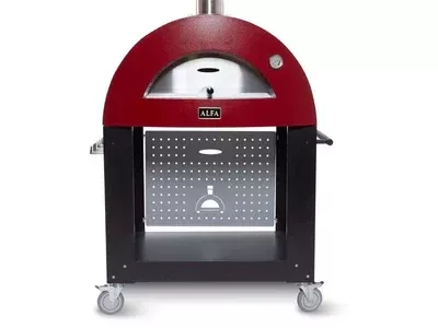 Alfa Oven Base for 3 Pizze - Wrinkle Black