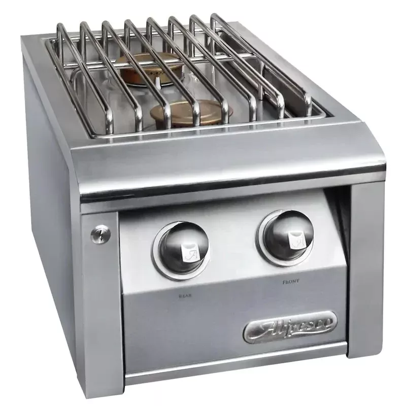 Alfresco 14-Inch Built-In Dual Side Burner