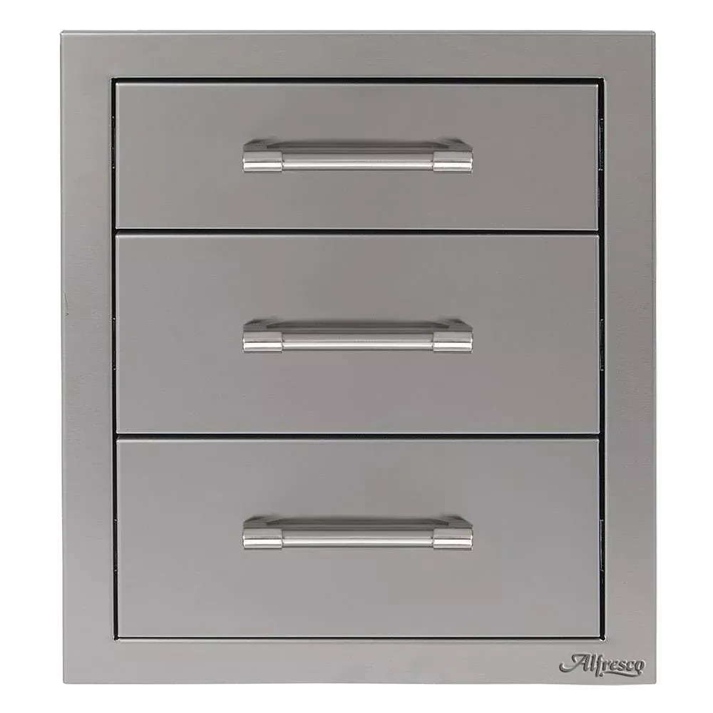 Alfresco 17" Three-Tier Storage Drawers