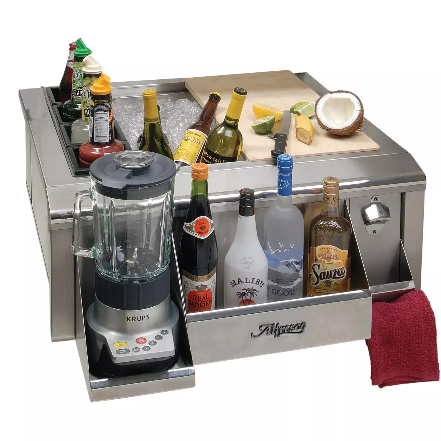 Alfresco 30-Inch Versa Apron Sink With Bartending Package –AGBC-30 + BAR PKG