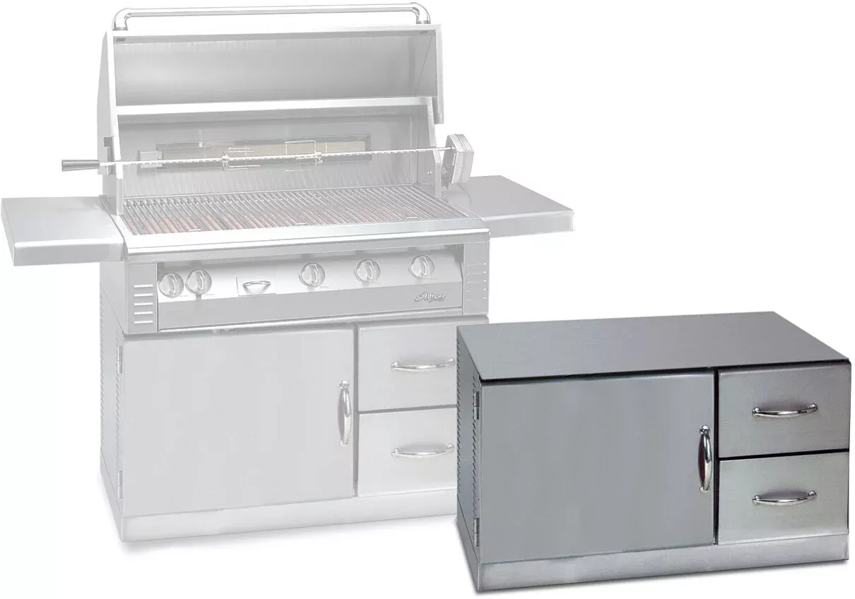 Alfresco: Refrigerator (Mounted on 42" BBQ Cart)