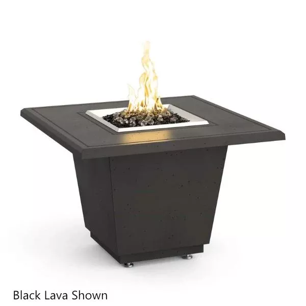 American Fyre Designs Cosmopolitan 36" Square Firetable