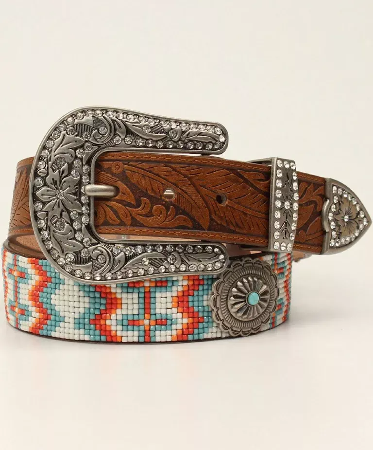 Angel Ranch Multi Colored Kids Belt