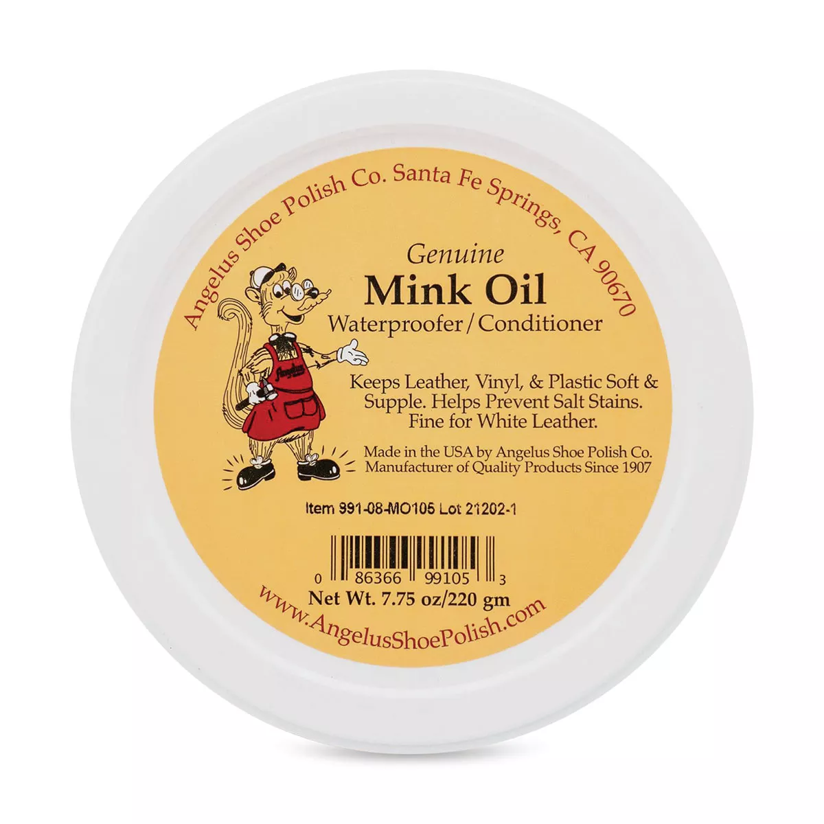 Angelus Mink Oil 7.75 OZ