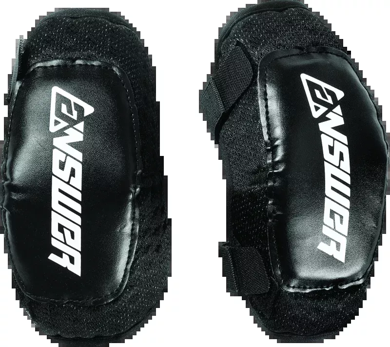 Answer Peewee Elbow Guard Black - Small/Medium