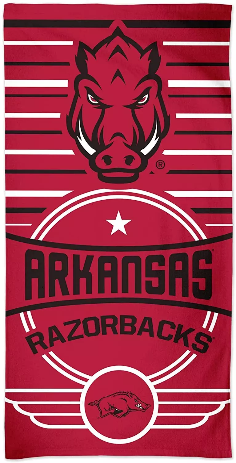 Arkansas Razorback Beach Towel 30" x 60"