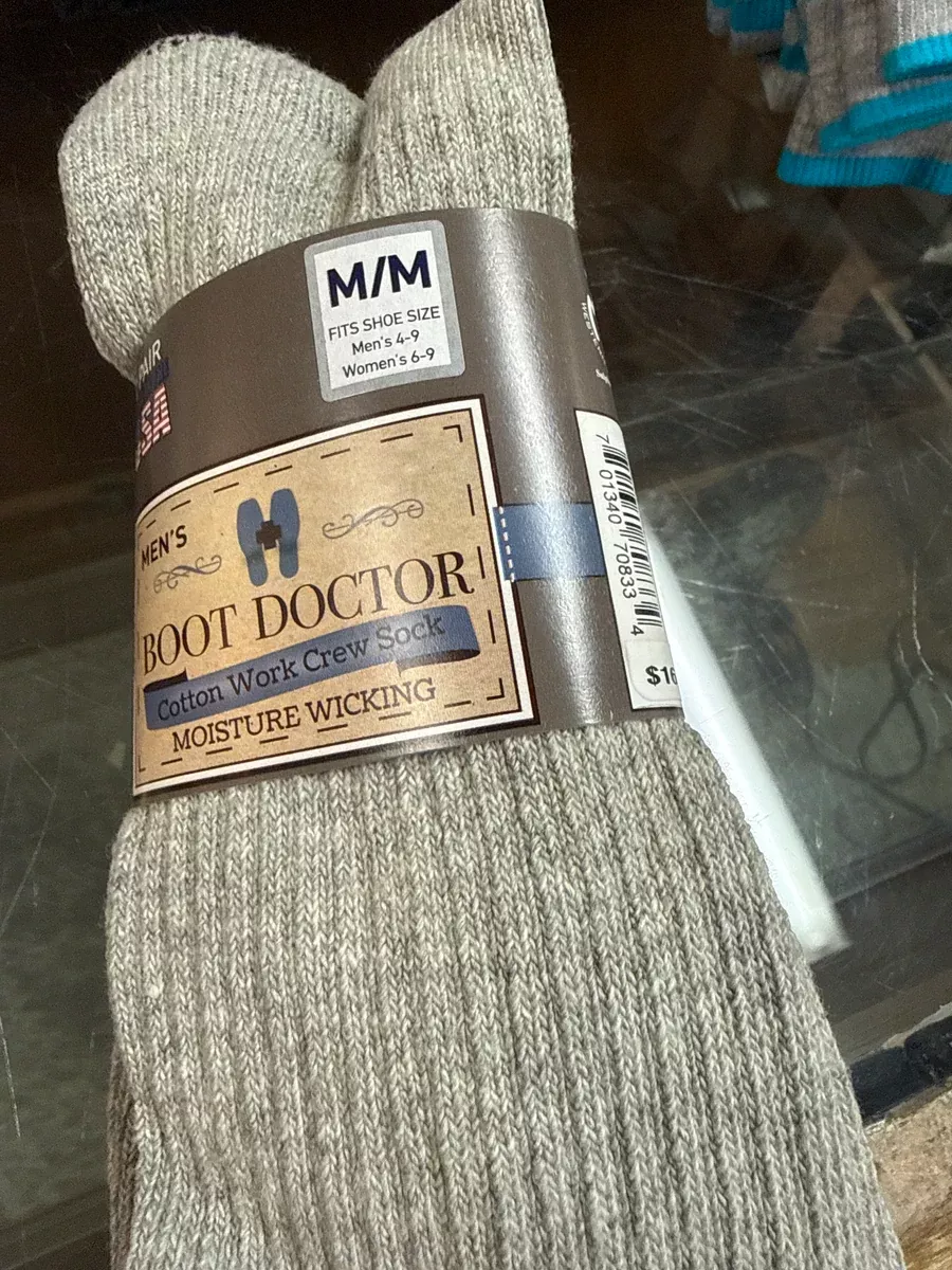BD Mens Cotton Work Sock
