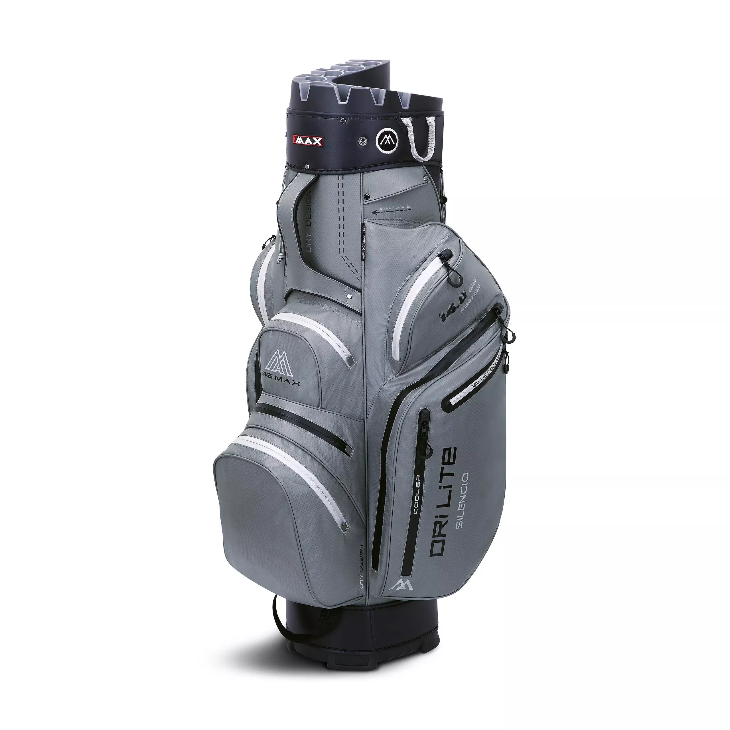 BIG MAX Dri Lite Silencio 2 Cart Golf Bag