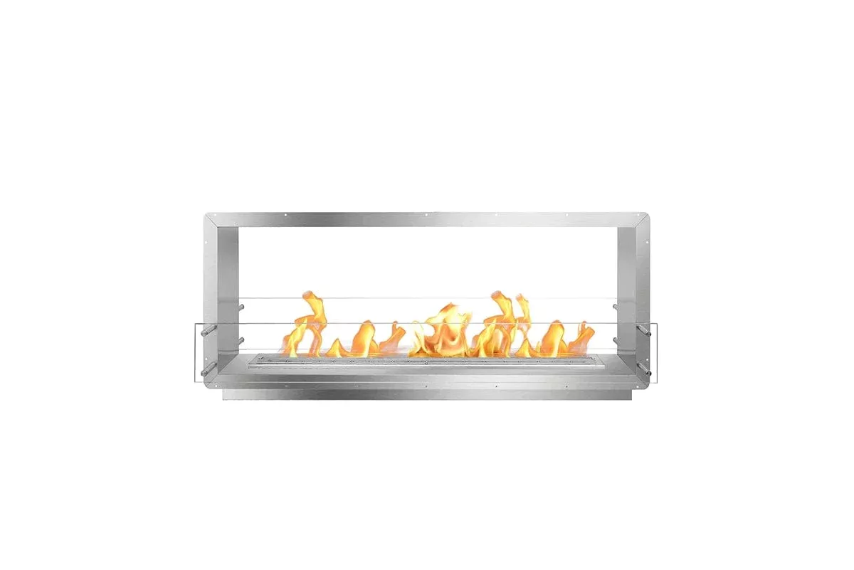The Bio Flame 60-inch Double Sided Built-In Ethanol Firebox