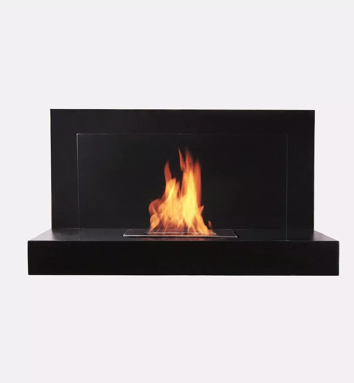 The Bio Flame Lotte 35-inch Wall Mounted Ethanol Fireplace