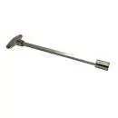 Blue Flame Products: 8" Fireplace Key, Chrome