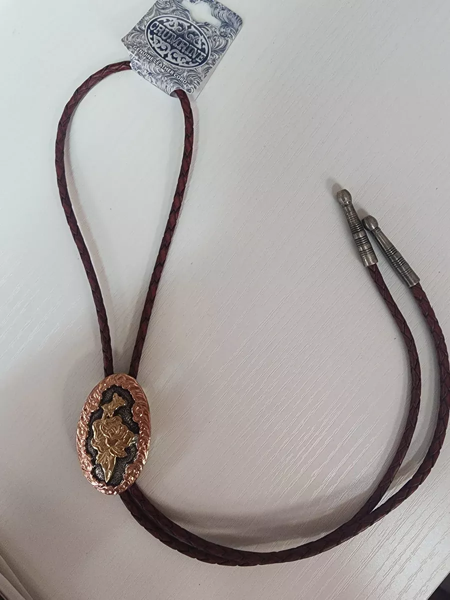 Bolo Tie - Rose
