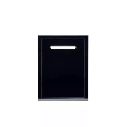 Bonfire Outdoor Black Series Trash Can