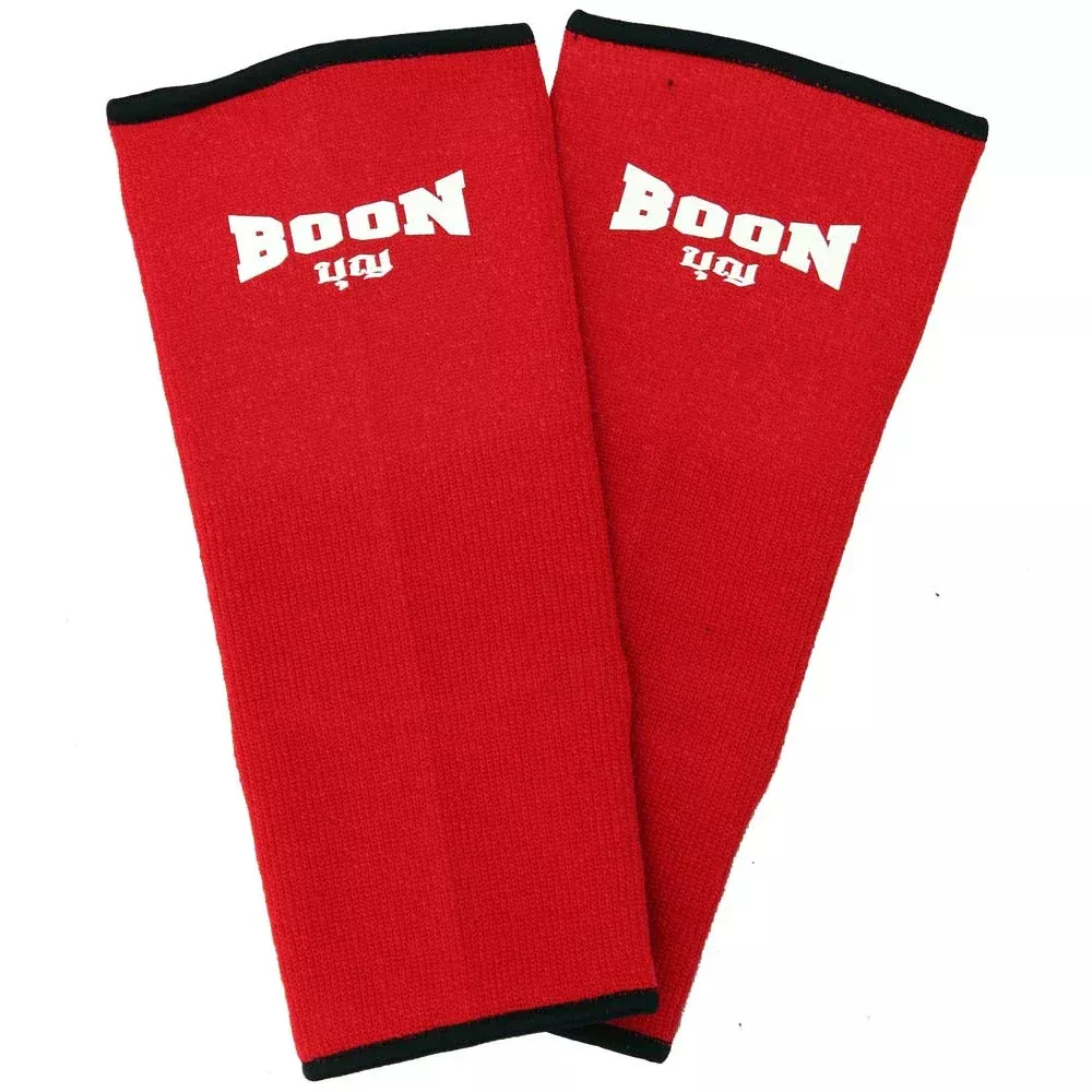 Boon Ankle Guards Red | KickPunchElbow