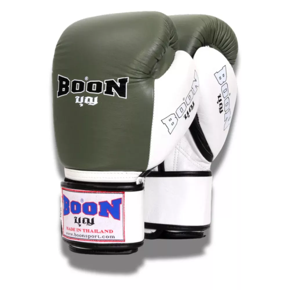 Boon BGC Compact Velcro Glove Army Green | KickPunchElbow