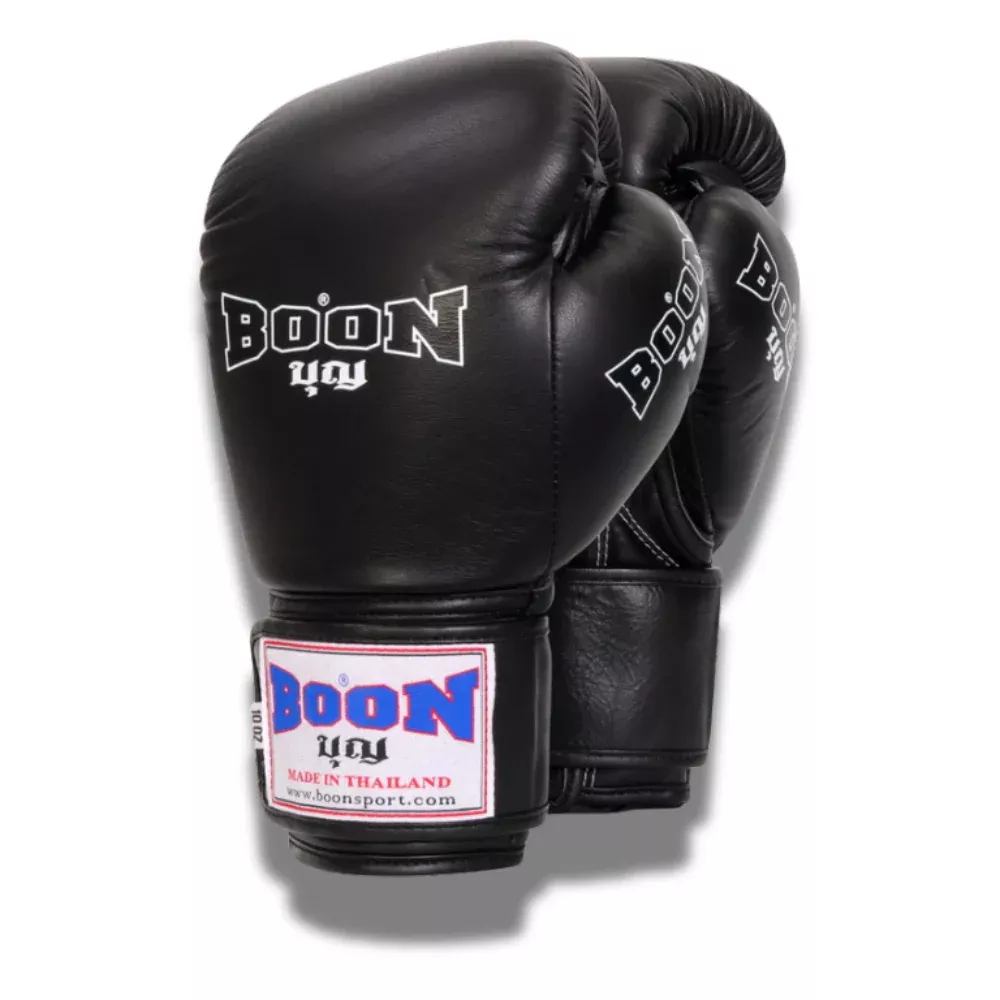 Boon BGC Compact Velcro Glove Black | KickPunchElbow