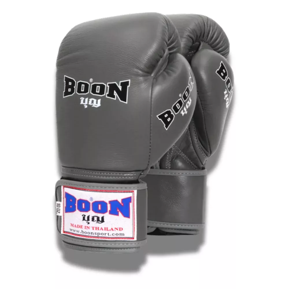 Boon BGC Compact Velcro Glove Grey | KickPunchElbow