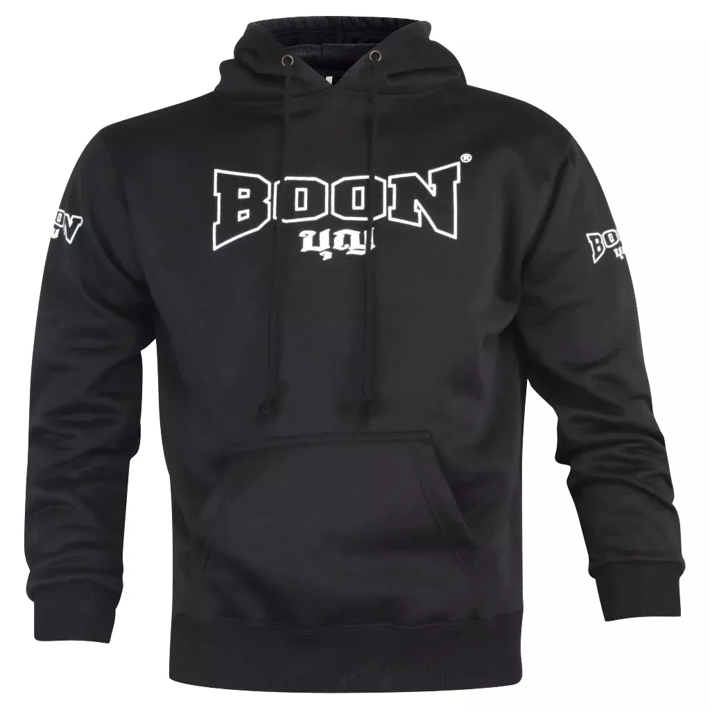 Boon Big Text Hoodie | KickPunchElbow