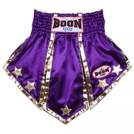 Boon Muay Thai Shorts Gladiator Purple | KickPunchElbow