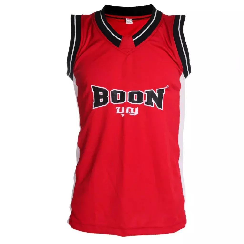 Boon Singlet O.G Red | KickPunchElbow