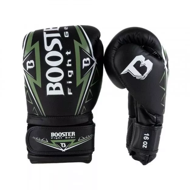 Booster Boxing Gloves WAR SERIES Black Grey