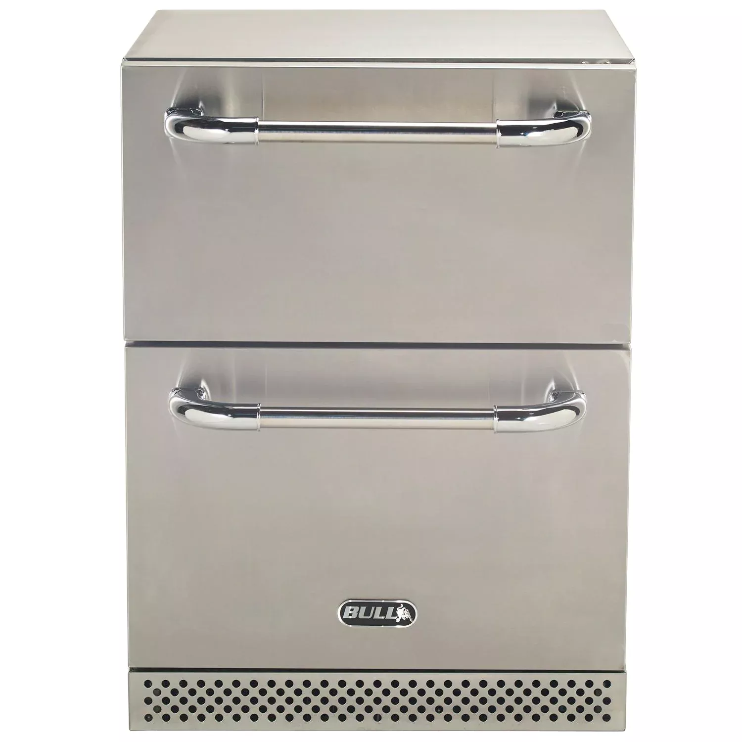 Bull Grills Premium 24-Inch 5 Cu. Ft. Outdoor Rated Refrigerator Drawers