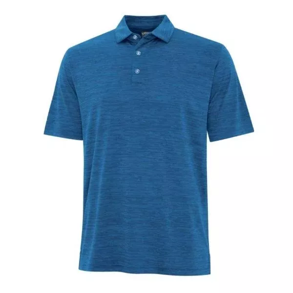 Callaway Broken Stripe Textured Polo - Mens