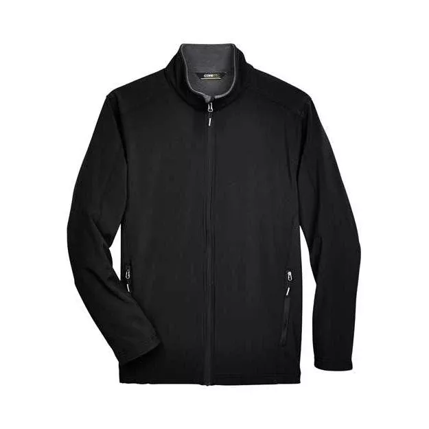 CORE365 - Men's Tall Cruise Two-Layer Fleece Bonded Soft Shell Jacket