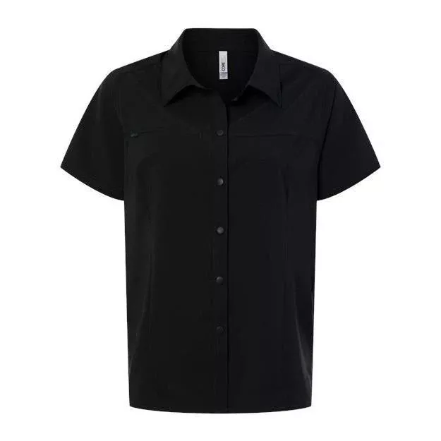 CORE365 Women's UltraUVP Shoreline Short Sleeve Staff Shirt