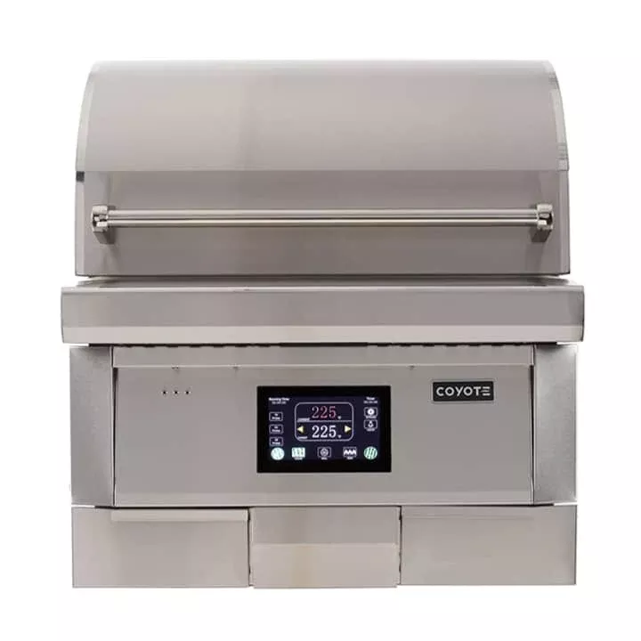 Coyote C1P28 28-Inch Built-In Pellet Grill