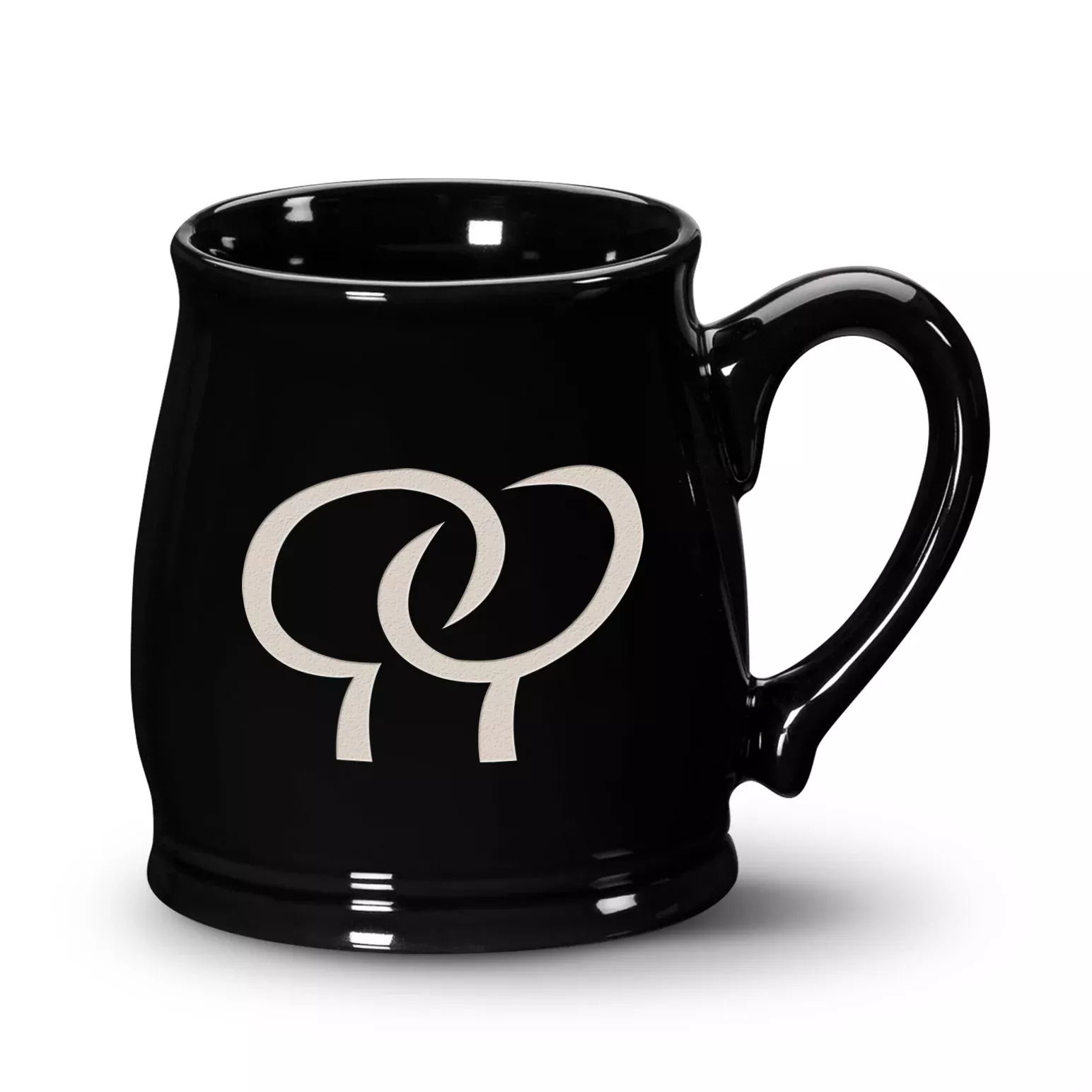 Custom Logo Biscayne Mug - 16oz - Deep Etch