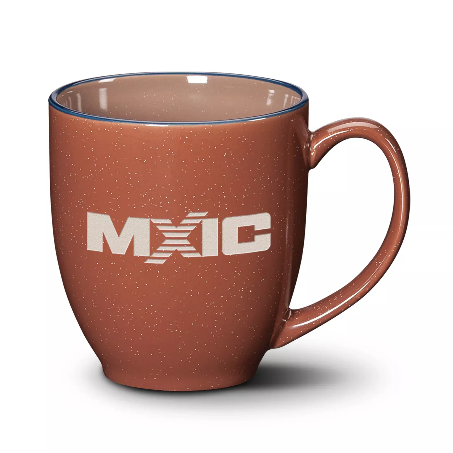 Custom Logo Bistro 3-Tone Mug - 16oz - Deep Etch