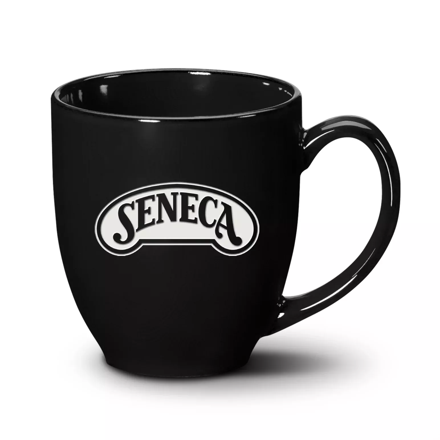Custom Logo Bistro Mug - 16oz - Deep Etch