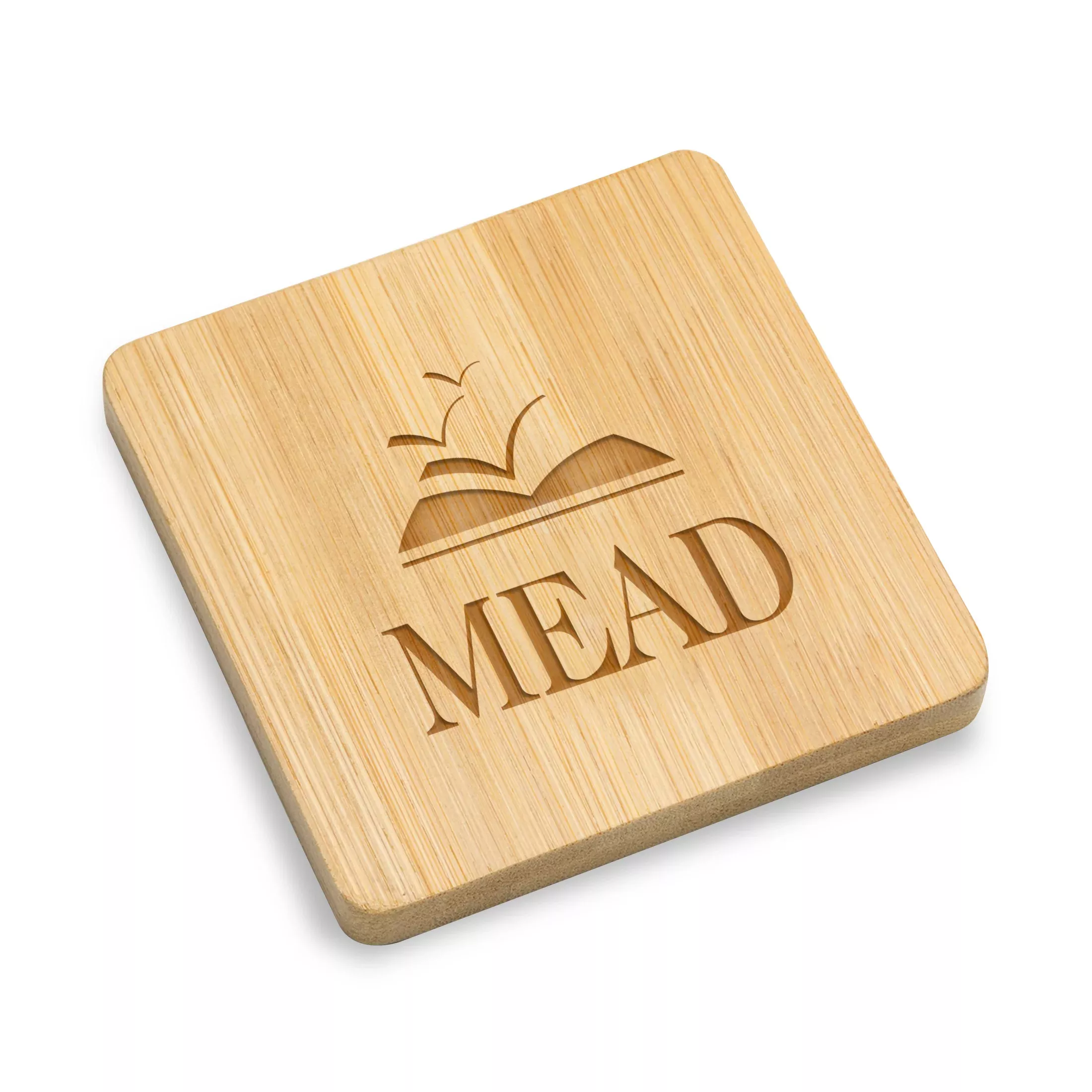 Custom Logo Celadon Coaster w/Bottle Opener