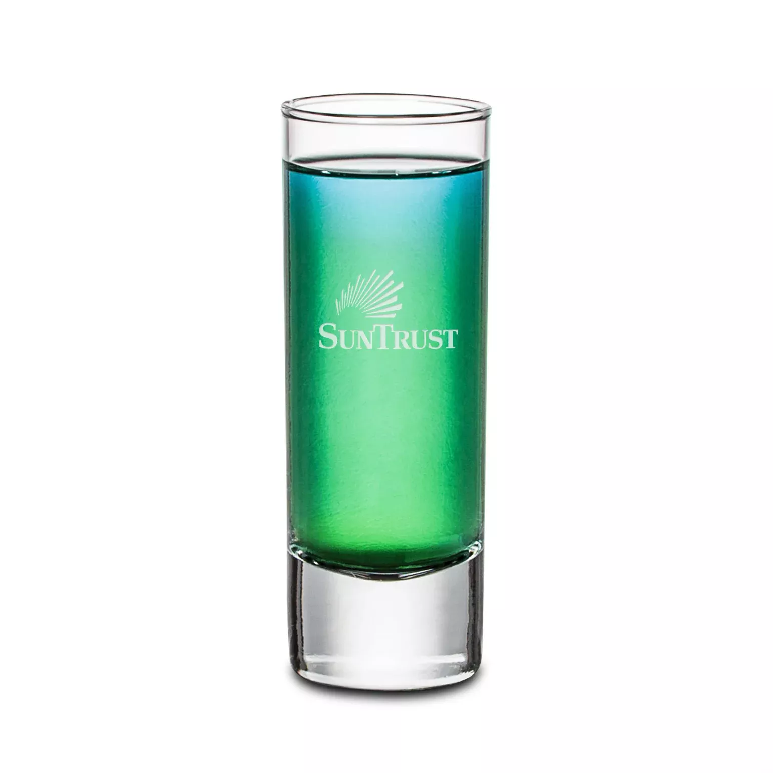 Custom Logo Chelsea Shot Glass - Deep Etch