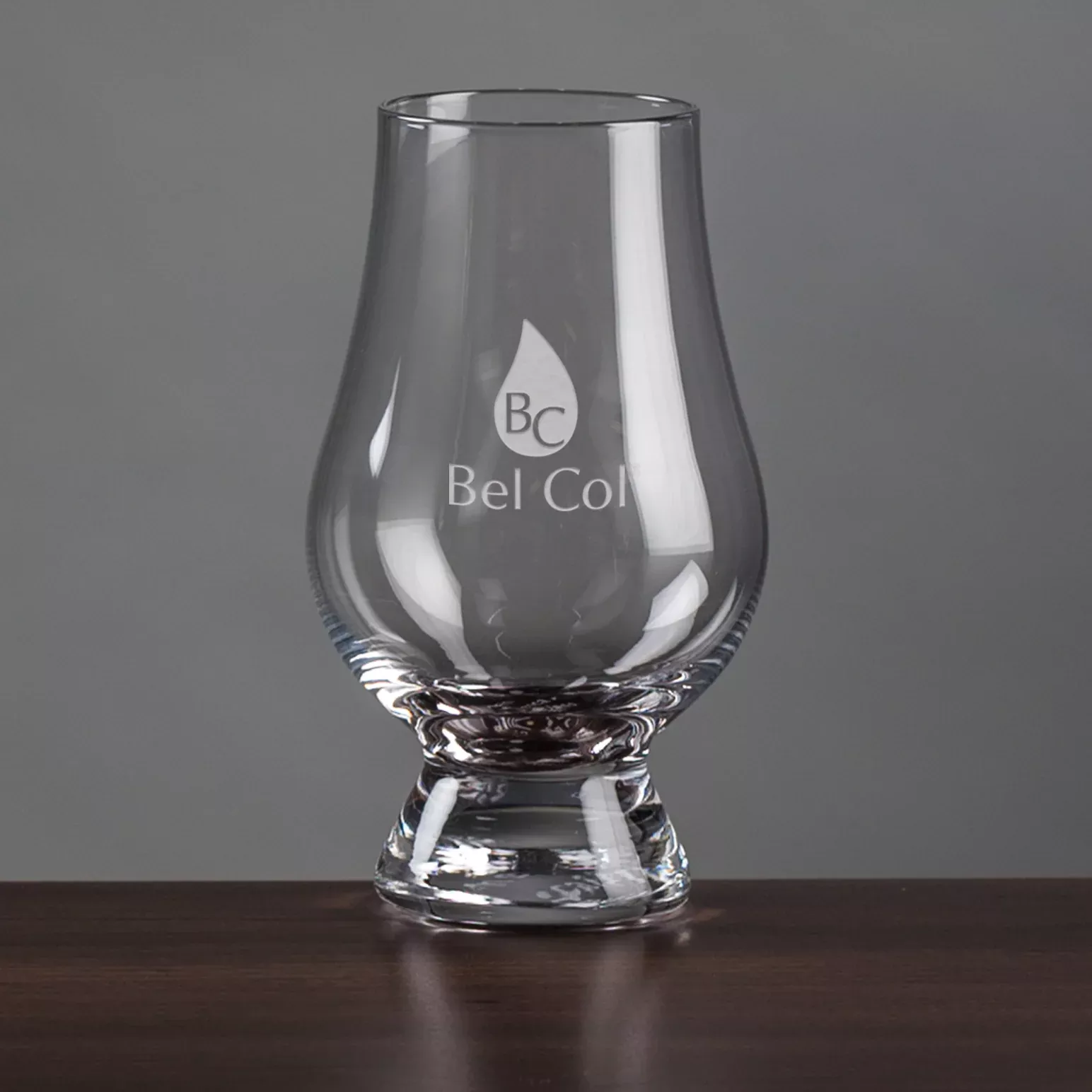 Custom Logo Glencairn Scotch Whiskey - Deep Etch