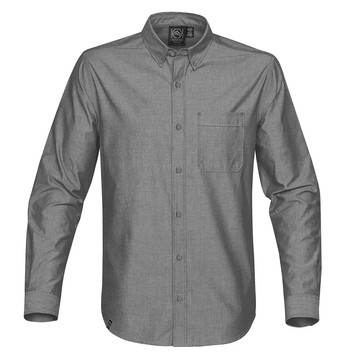 Custom Logo Stormtech Men's Waterford Chambray Shirt