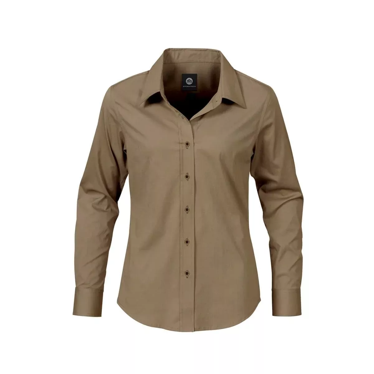 Custom Logo Stormtech Women's Slim Fit Button Shirt