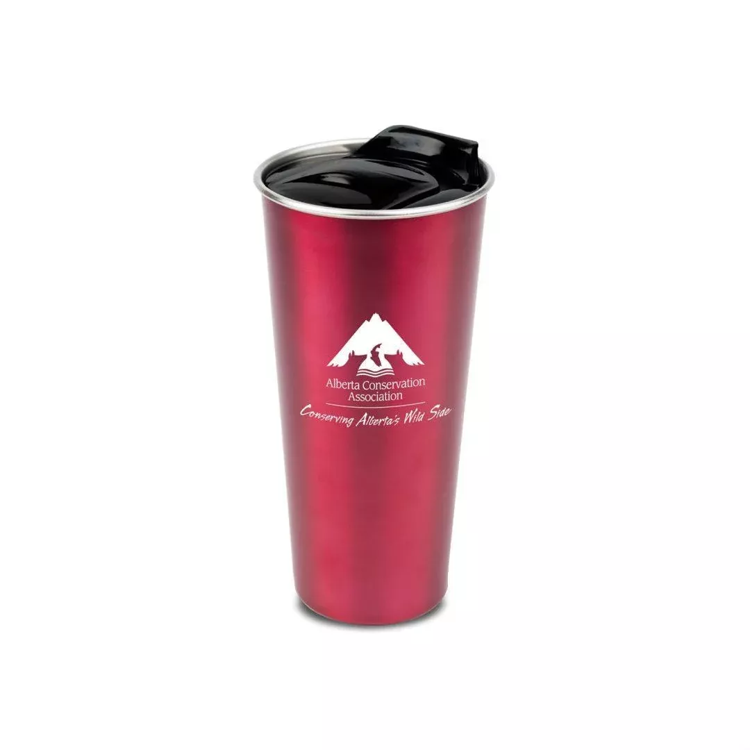 Custom Logo Textured Tumbler - 18oz