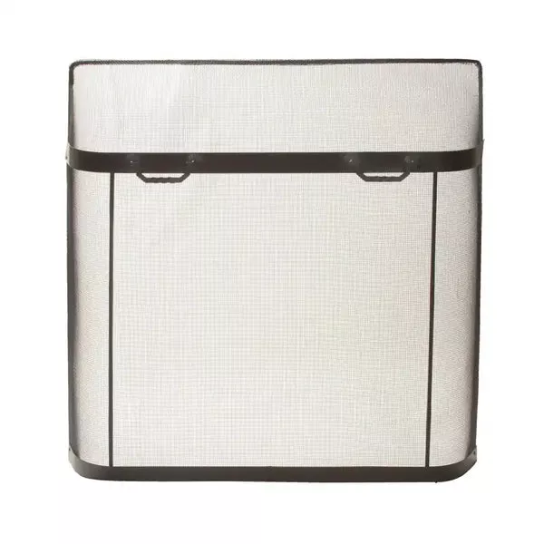 Dagan 50″ x 33″ Spark Guard Black with Twist Handles