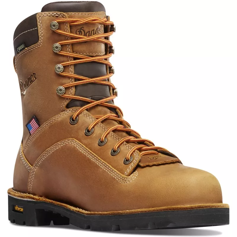 Danner Quarry Distressed Brown 17317 Waterproof Safety Toe