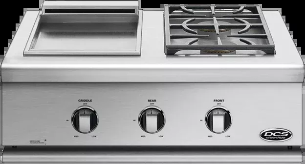 DCS: 30" Series 7 Double Side Burner with Griddle
