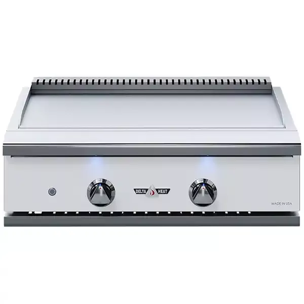 Delta Heat 32" Teppanyaki Grill, White Control Panel