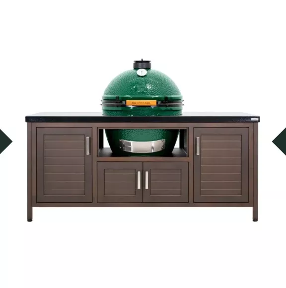 **DINSCONTINUED**Big Green Egg: 69" Modern Table for XL
