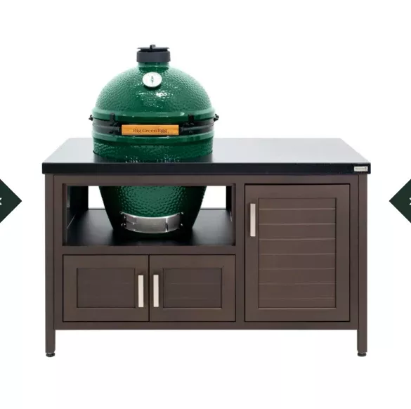 ***DISCONTINUED***Big Green Egg: 53" Modern Table for L