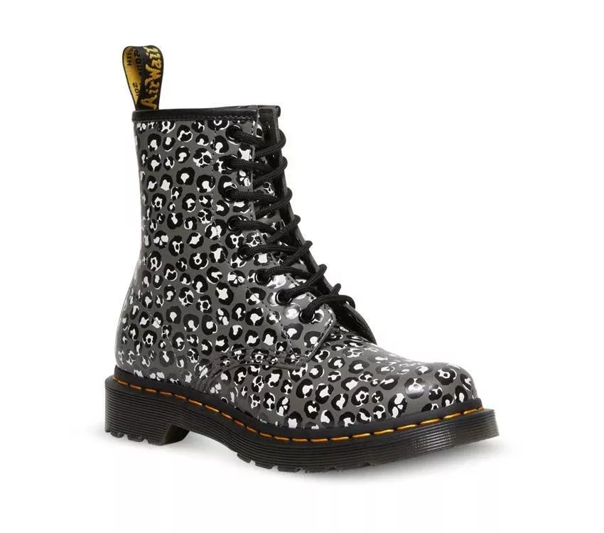 Dr. Martens 1460 Loud Leopard Gun Metal 27652029
