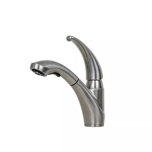 E-Stainless KPS3029C Shasta Single-Handle Pull-Out Kitchen Faucet