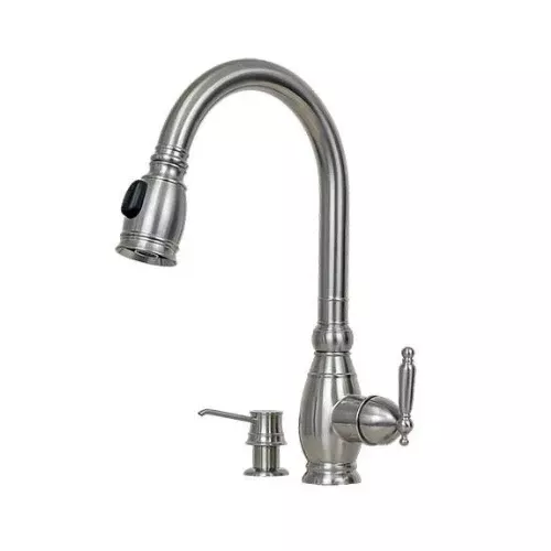 E-Stainless KPS3034 Poseidon Single-Handle Pull-Out Kitchen Faucet