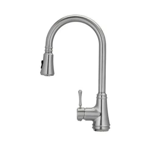 E-Stainless XC0030 Cotati Single-Handle Pull-Out Kitchen Faucet